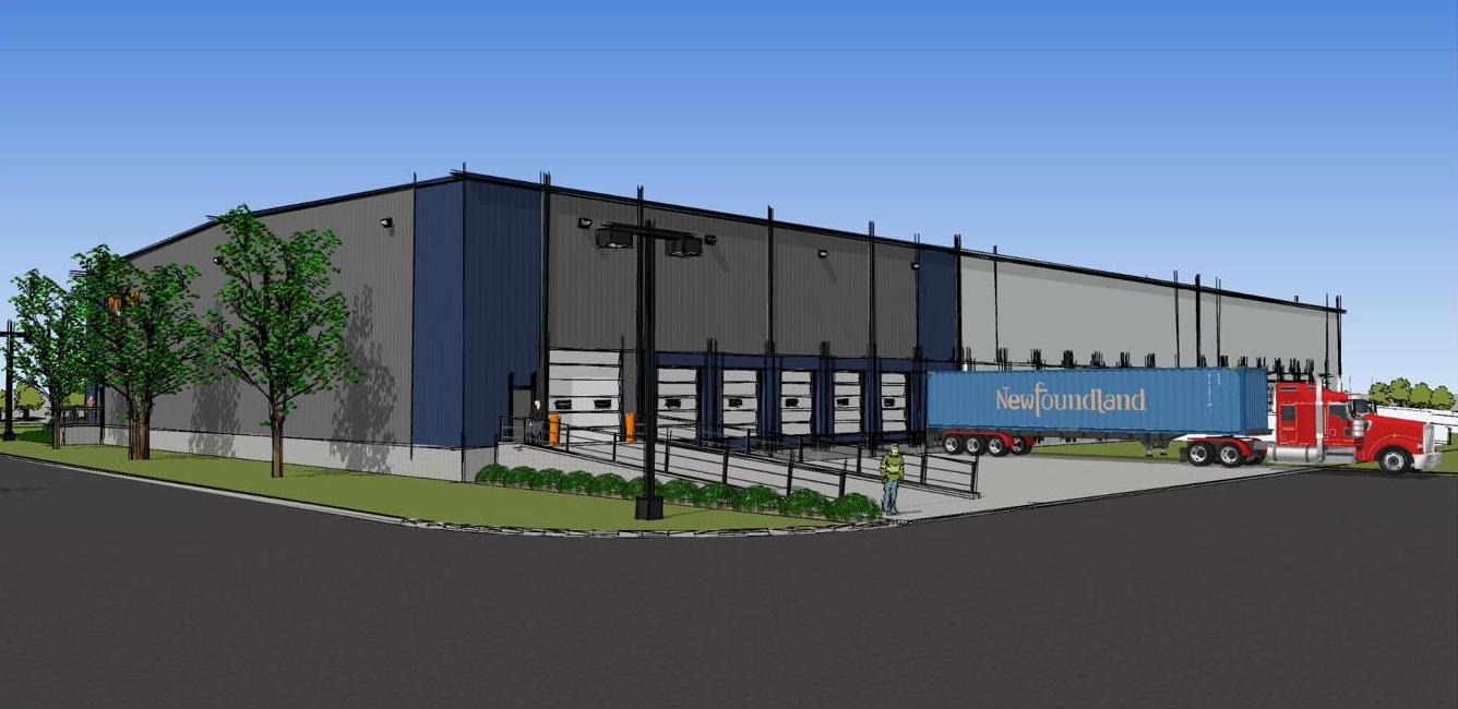 Dralle Logistics Center Rendering